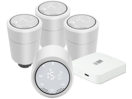 immax neo smart termostaticka hlavice 4 1 starter kit zigbee tuya ien512065