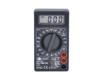 solight multimetr max ac 500v max dc 500v 10a test diody bzucak ien562223