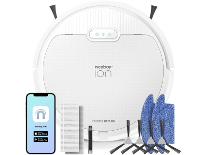 niceboy ion charles i3 plus white ien505518