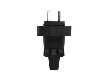 gumova vidlice pro prodluzovaci kabel cerna ig430319