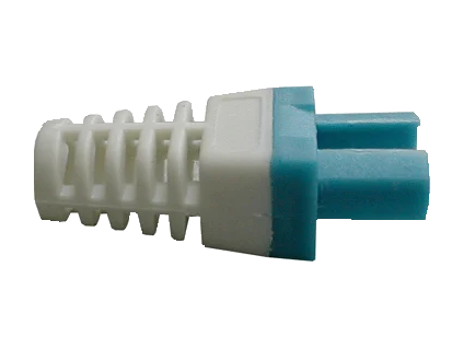 datacom manzetka pro plug rj45 modra bila ien124943