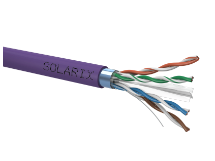 solarix kabel cat6 ftp lsoh 500m spulka ien125013