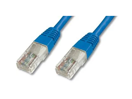 datacom patch cord utp cat5e 1m modry ien73244
