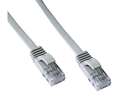 datacom patch cord utp cat6 0 5m sedy flat plochy ien535191