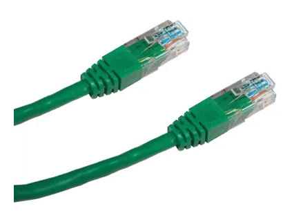 patch kabel utp cat5e 1 5m zeleny ien245005