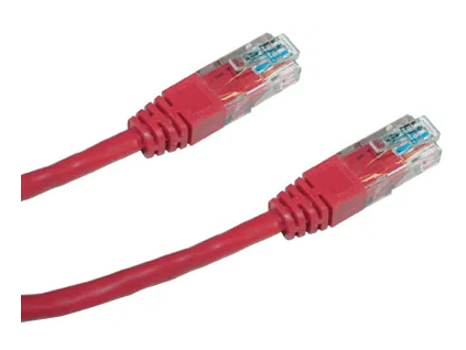 datacom patch kabel utp cat5e 0 25m cerveny ien148292