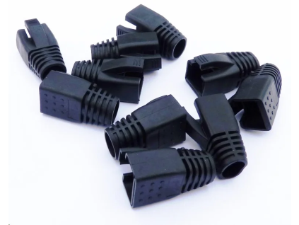 datacom navlek pro plug rj45 cat6a cat7 cerny 10ks ien373869