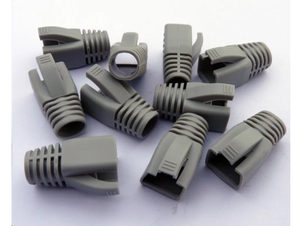datacom navlek pro plug rj45 cat6a cat7 sedy 10ks ien373871