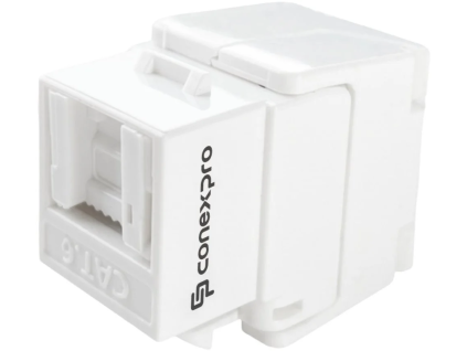conexpro beznastrojovy keystone utp cat6 bily ien519552