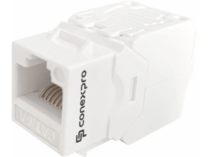 conexpro beznastrojovy keystone utp cat6a bily ien519553
