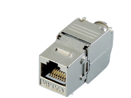 datacom keystone rj45 stp cat6a samorezny silver ien535263