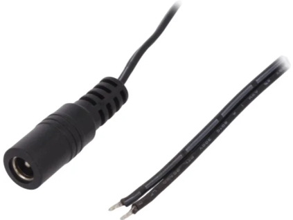 conexpro dc napajeci konektor s kabelem samice 25cm ien519590
