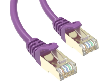 conexpro slim patch kabel stp cat6a 0 5m fialovy ien519503