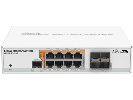 mikrotik crs112 8p 4s in ien288856