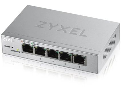 zyxel gs1200 5 desktop gigabit web smart switch 5xglan ien292764