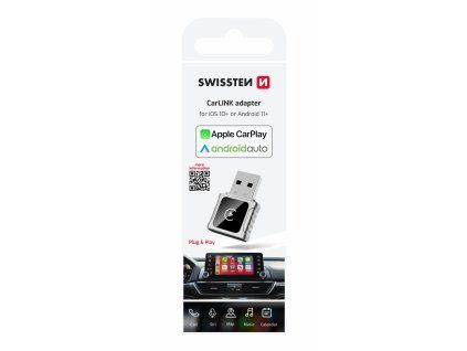 swissten carlink adapter carplay android auto ien586589
