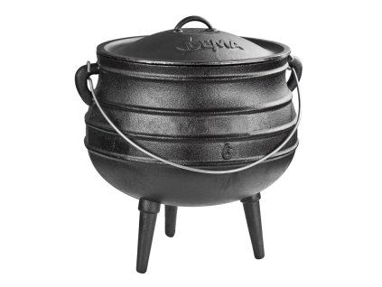 bbq liatinovy kotlik madagaskar 14 litrov