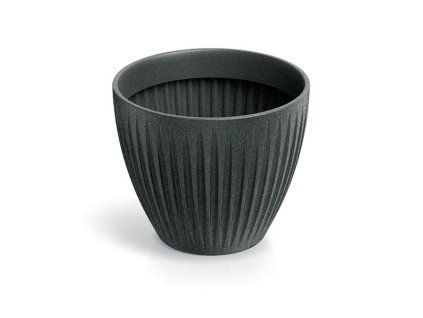 Kvetináč LATIA OVAL antracit 30cm