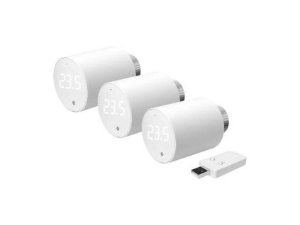 Inteligentná termostatická hlavica SHELLY BLU TRV WiFi, sada 3 ks