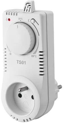 ELEKTROBOCK analógová elektronická termo zásuvka TS01