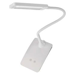 EMOS LED stolová lampa EDDY, biela