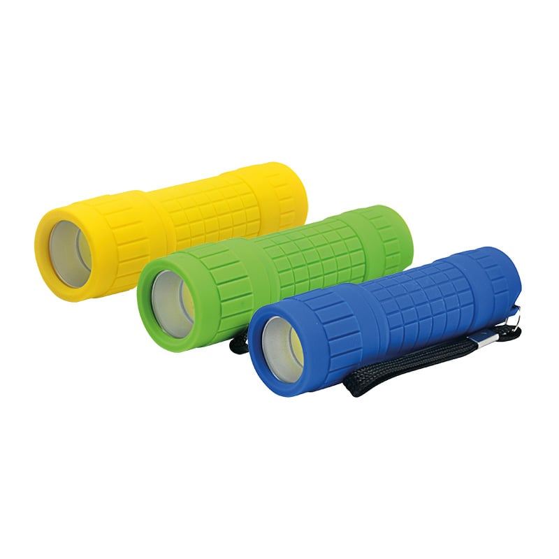 Solight LED baterka, 120lm, 3W LED COB, 3 x AAA