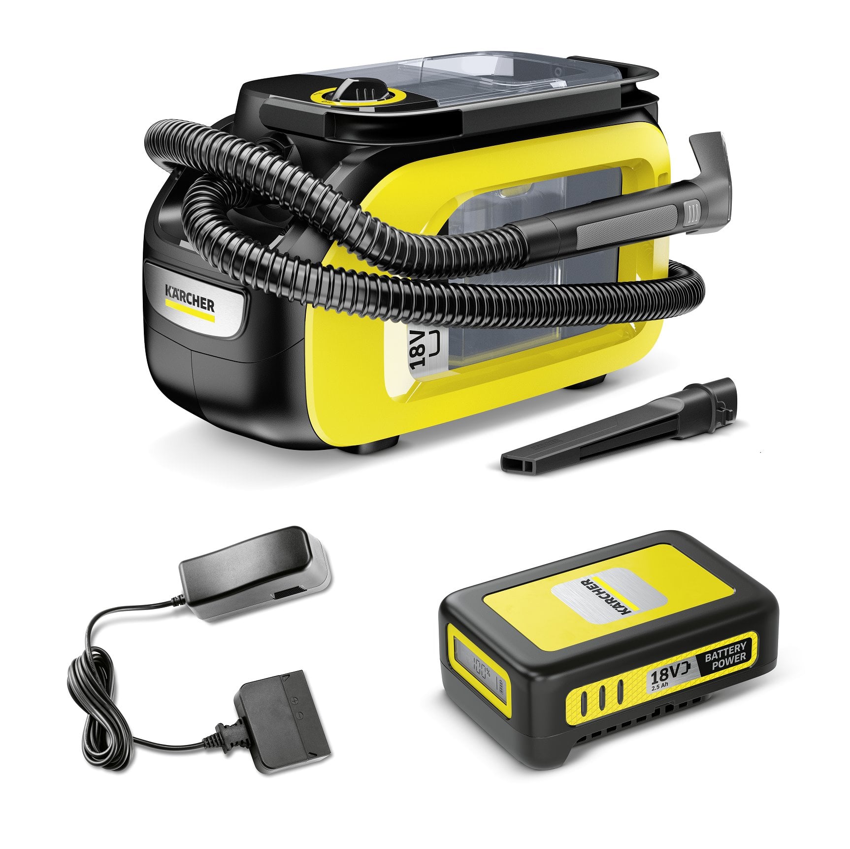 Akumulátorová kefa Karcher E 3-18 Compact (1.081-502.0)