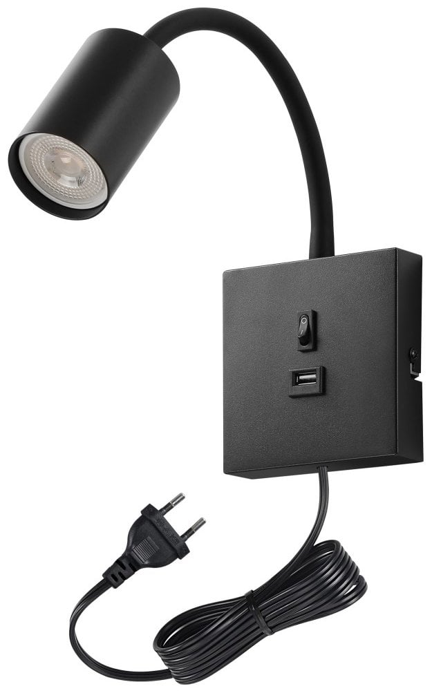 IMMAX PUNTO USB čierny