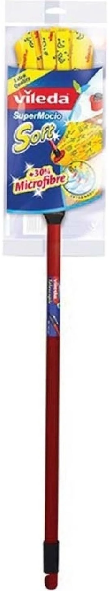 Vileda 142593 Mop Supermocio s mäkkými strapcami