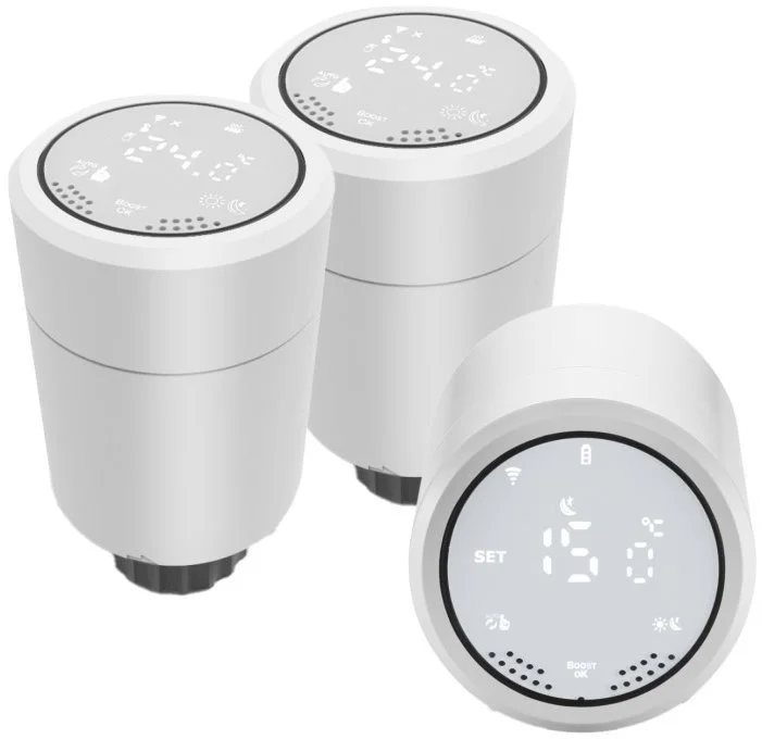 Immax 3x NEO Smart Termostatická hlavica Zigbee 07732A