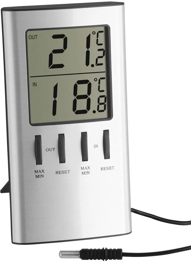TFA 30.1027 -Digitálny teplomer s káblovým snímačom