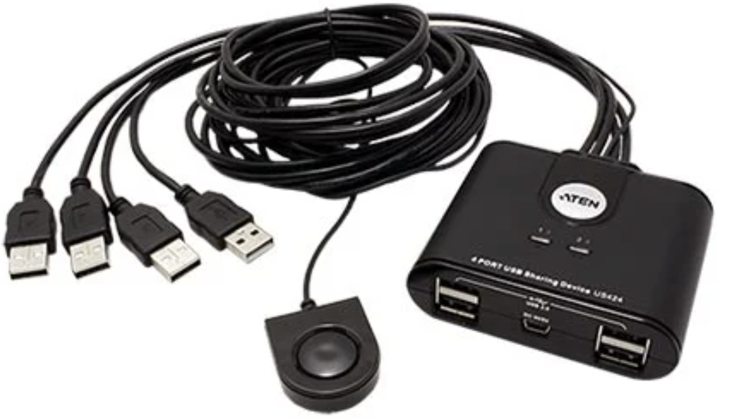 ATEN Prepínač USB 2.0 4:4 (US424)