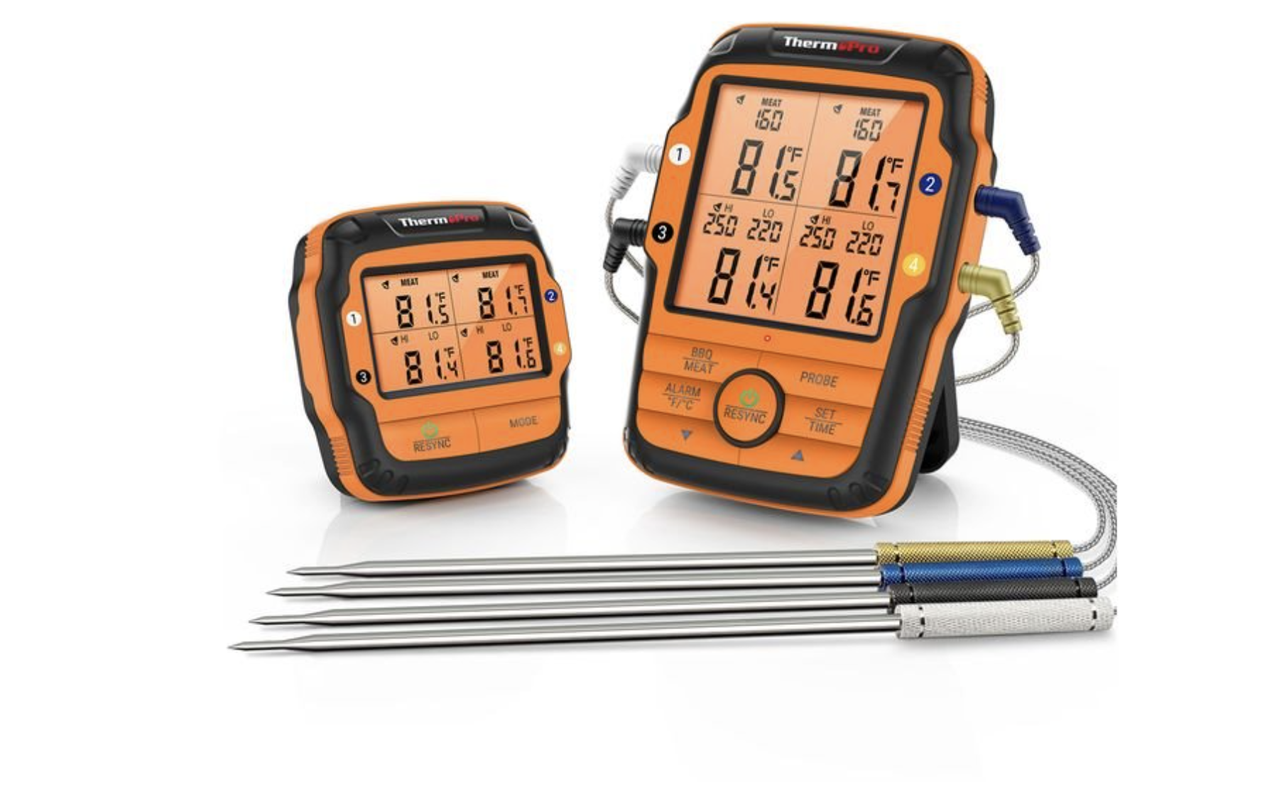 ThermoPro TP-27C, oranžový