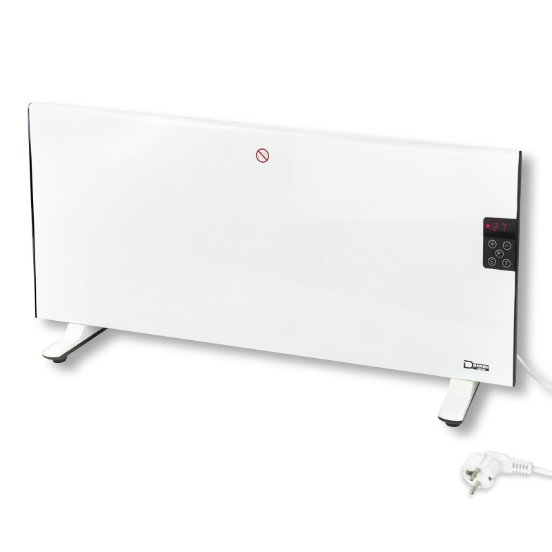 DENNER edition Elektrický ohrievač 1000 W s LED panelom