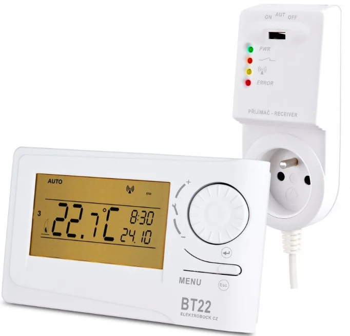 Termostat ELEKTROBOCK BT22 bezdrôtový