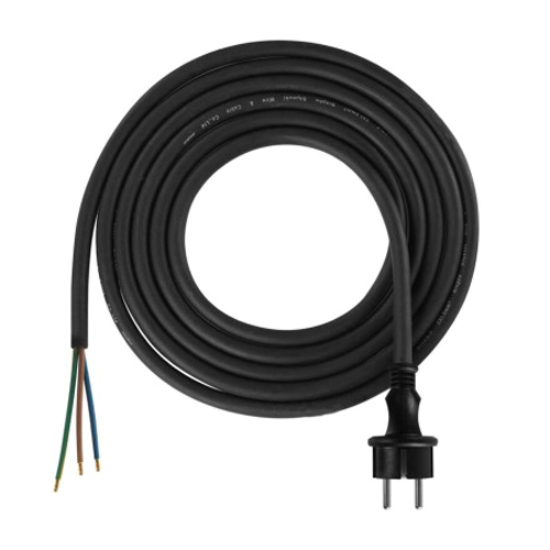 Flexo šnúra gumená 3x1,5mm2 3m čierna EMOS S03230