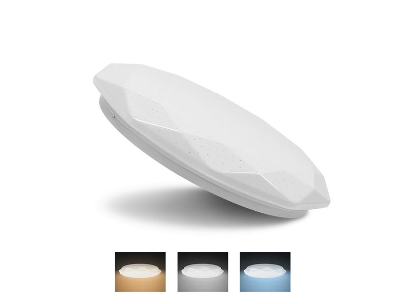 Stropné svietidlo GETI GCP36D 36W CCT diamant