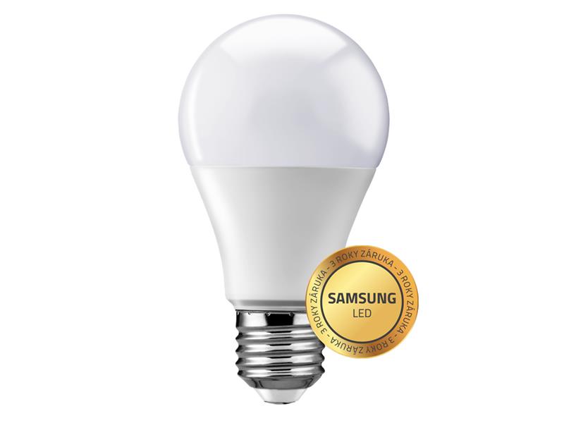 Žiarovka LED E27 9W A60 biela studena GETI SAMSUNG čip