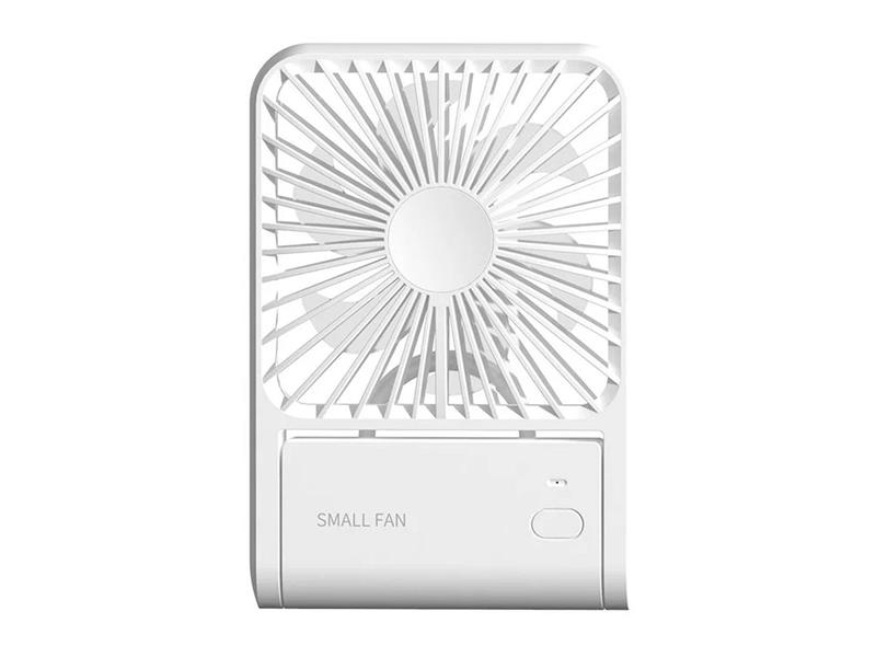 Mini prenosný ventilátor HOCO HX123, biely