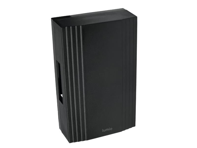 Drôtový zvonček LUMIO DB102B, čierny