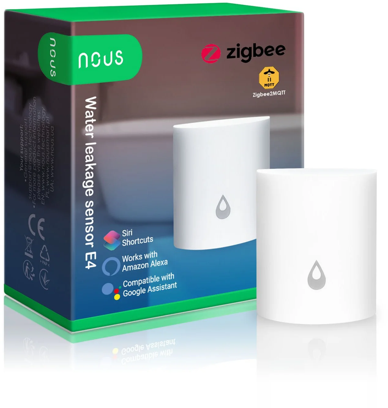 Smart detektor úniku vody NOUS E4 ZigBee Tuya