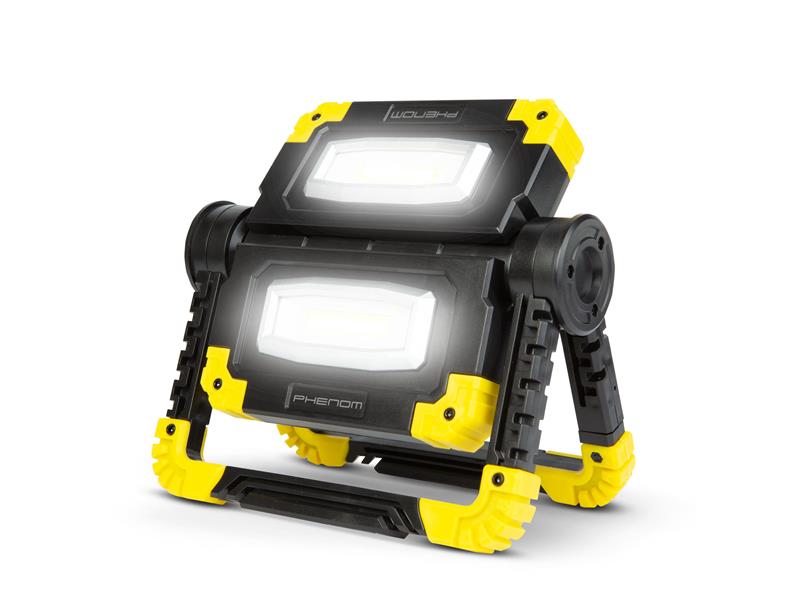 Nabíjateľný LED reflektor PHENOM 18648B 2x10 W