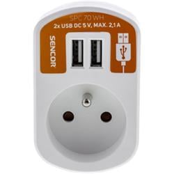 Zásuvka RETLUX RPC 70 White