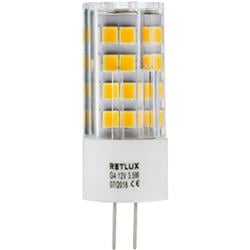Žiarovka LED G9 3,5W biela teplá RETLUX RLL 298