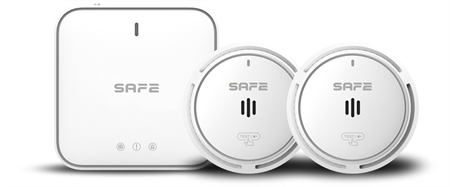 Detektor dymu SAFE SET FIRE BASIC set 3ks