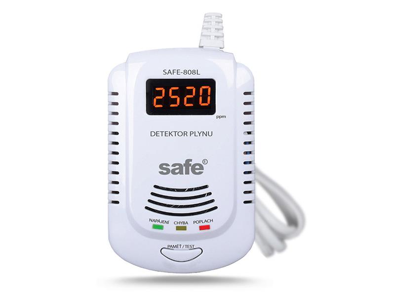 SAFEHOME Detektor horľavých plynov SAFE 808L