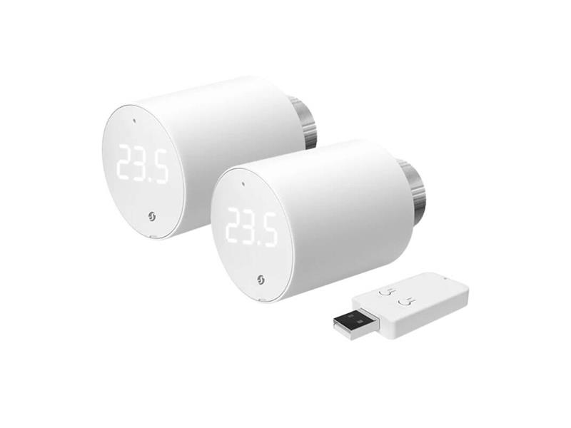 Inteligentná termostatická hlavica SHELLY BLU TRV WiFi, sada 2 ks