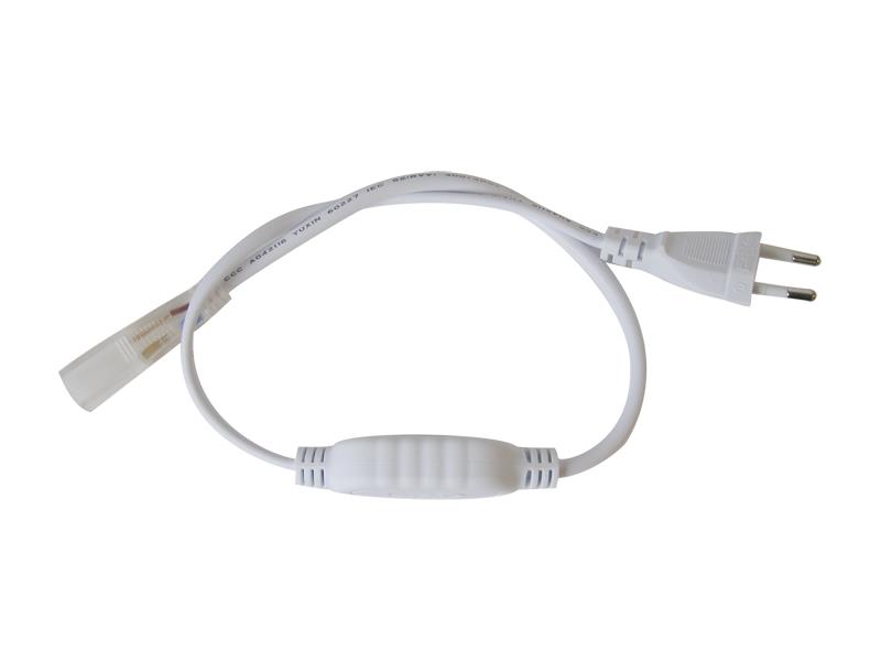 TIPA Flexo šnúra PVC pre LED pásik 3528, 230V, 0.5m
