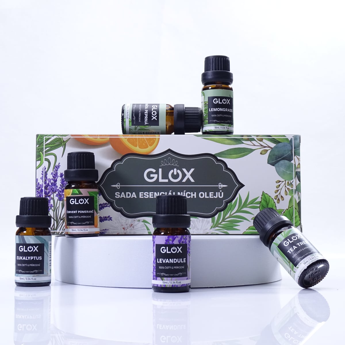 GLOX GLOXAO1 – Sada 6 ks aromatických olejov