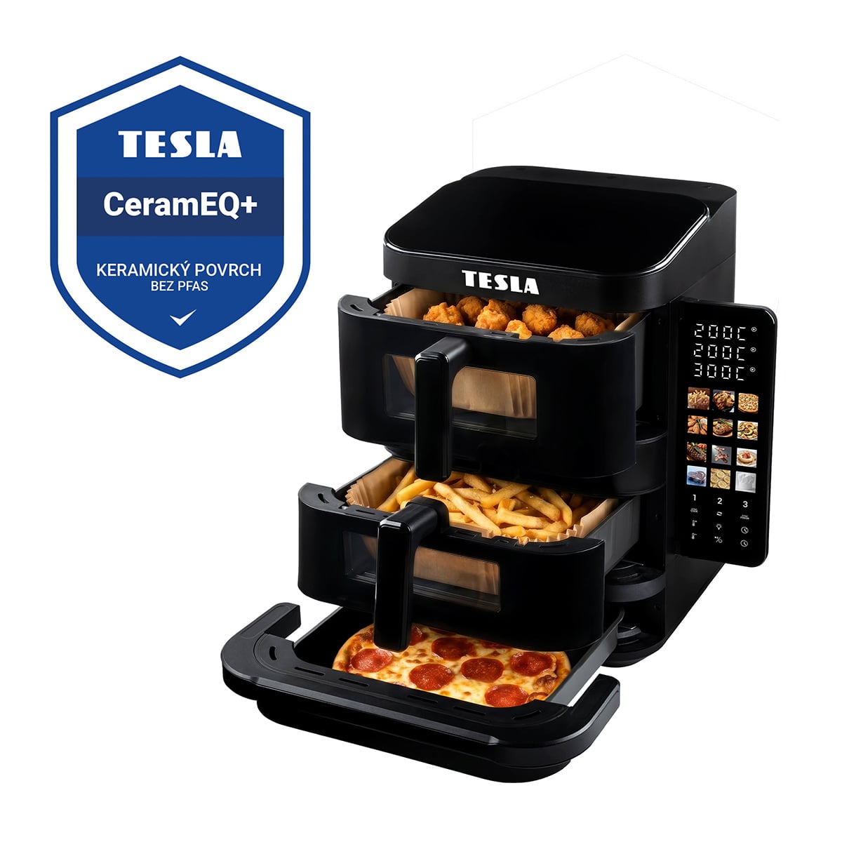 TESLA AirCook TrioZone Q636 XXL